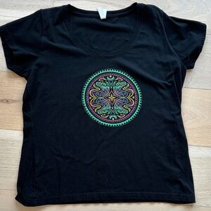 Black Govt Mule Band Graphic Women's Scoop Neck T-shirt